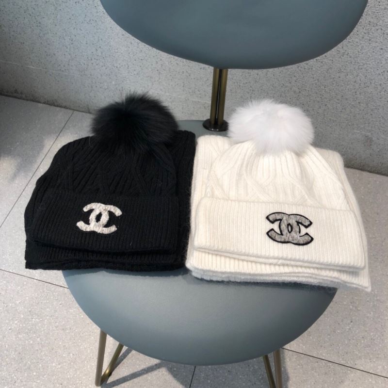 Chanel Caps Scarfs